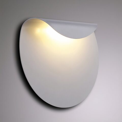 Aplique blanco minimalista