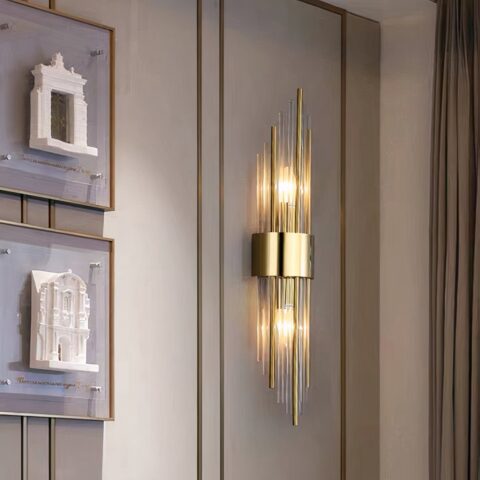 Aplique moderno dorado