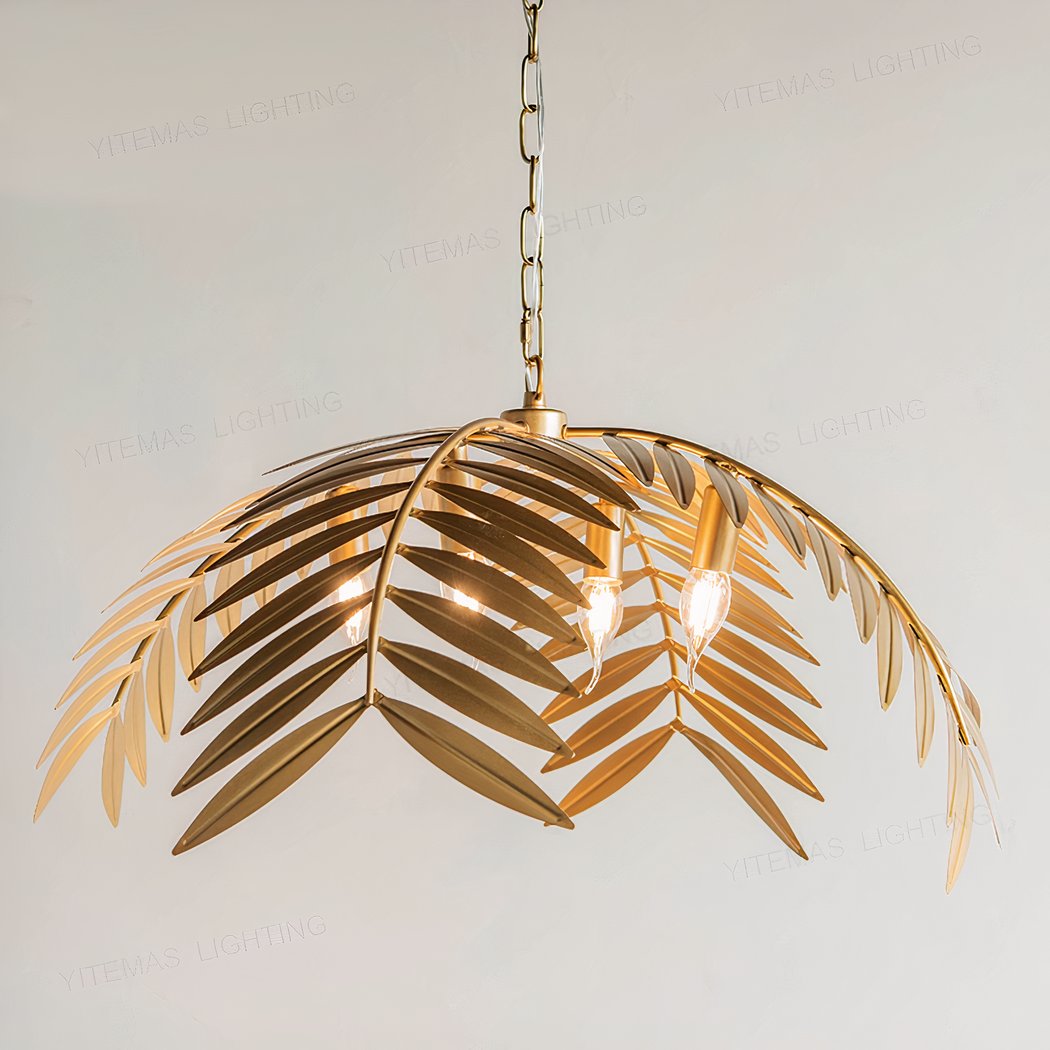 Try-YEAN Lámpara Colgante De 10 Luces De Cristal