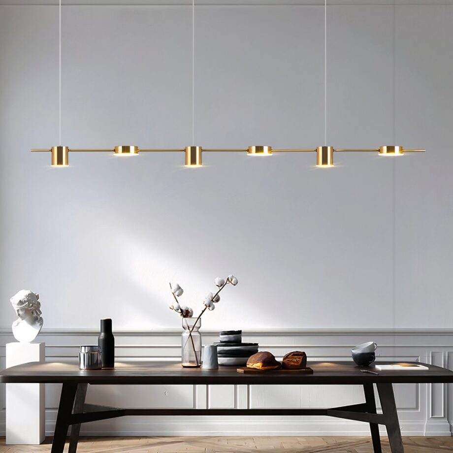 Lámpara colgante moderna de seis cabezas para el comedor — vista principal