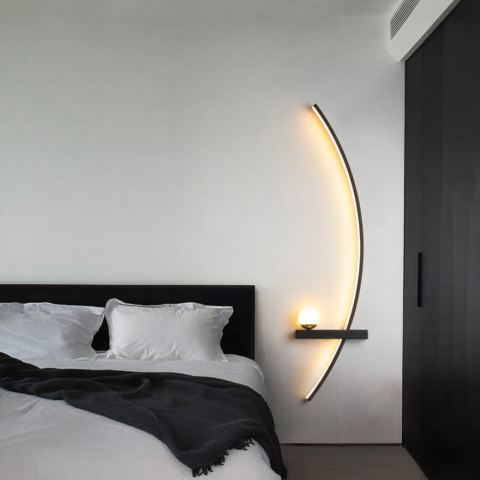 Moderno aplique LED de diseño minimalista
