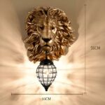 Aplique cabeza de león — encuadre del producto