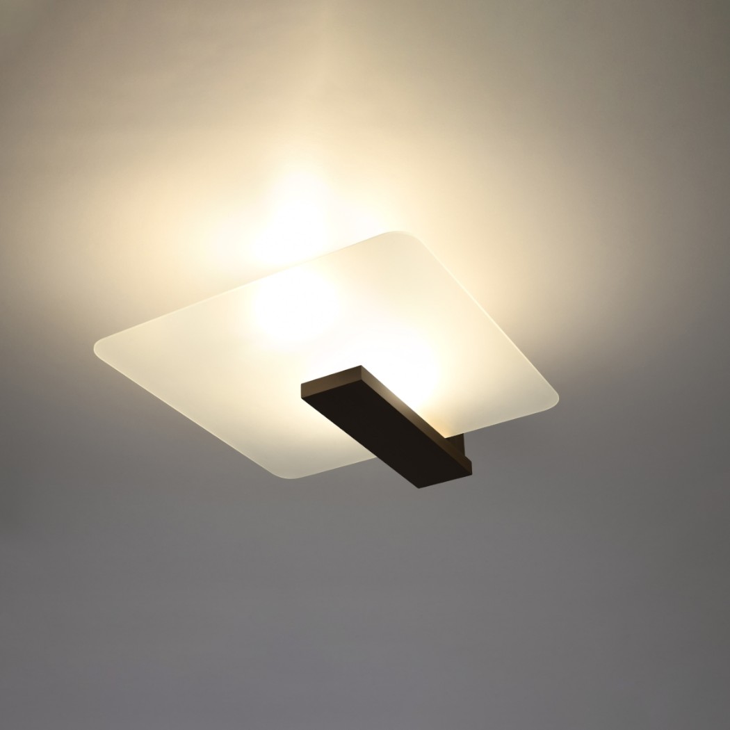 Plafón de madera de wengué de estilo refinado